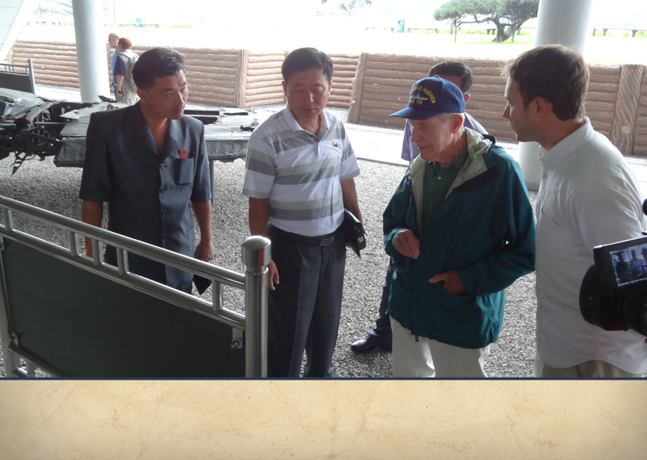 Tom Hudner in North Korea. 