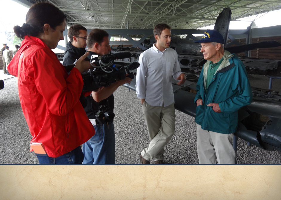 Adam Makos and Tom Hudner on CNN. 