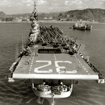 USS Leyte in Japan